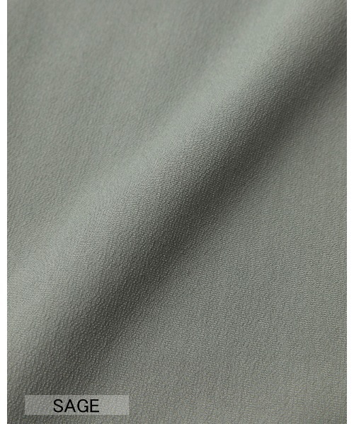 THOUSAND MILE（サウザンドマイル）の「[L's]SHORT SLEEVE SNAP OP HIGH AIR PERMEABILITY/ショートスリーブスナップワンピース（ワンピース・レディース・セージグリーン/ブルー/ブラック/グレイッシュベージュ・FREE）」の11枚目の写真