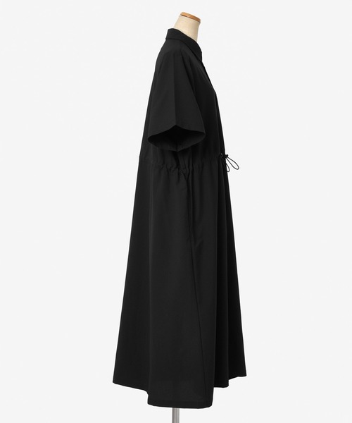THOUSAND MILE（サウザンドマイル）の「[L's]SHORT SLEEVE SNAP OP HIGH AIR PERMEABILITY/ショートスリーブスナップワンピース（ワンピース・レディース・セージグリーン/ブルー/ブラック/グレイッシュベージュ・FREE）」の16枚目の写真