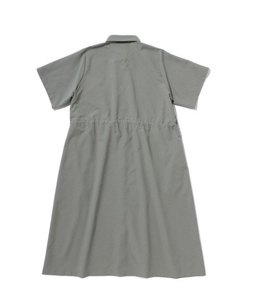 THOUSAND MILE（サウザンドマイル）の「[L's]SHORT SLEEVE SNAP OP HIGH AIR PERMEABILITY/ショートスリーブスナップワンピース（ワンピース・レディース・セージグリーン/ブルー/ブラック/グレイッシュベージュ・FREE）」の19枚目の写真