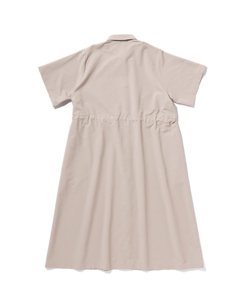 THOUSAND MILE（サウザンドマイル）の「[L's]SHORT SLEEVE SNAP OP HIGH AIR PERMEABILITY/ショートスリーブスナップワンピース（ワンピース・レディース・セージグリーン/ブルー/ブラック/グレイッシュベージュ・FREE）」の20枚目の写真