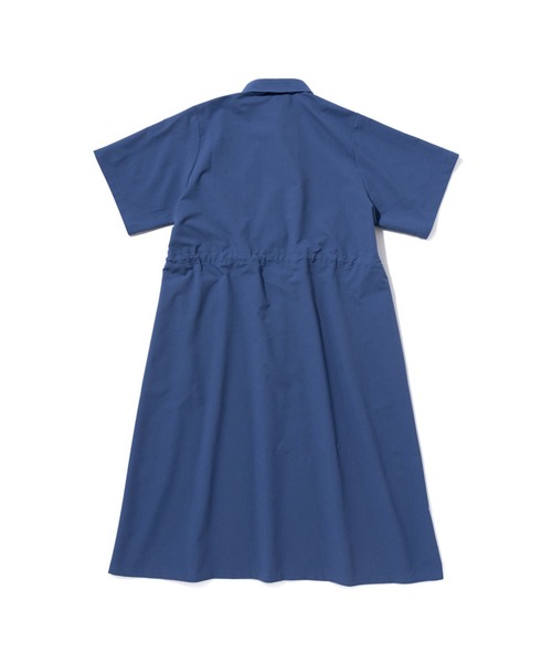 THOUSAND MILE（サウザンドマイル）の「[L's]SHORT SLEEVE SNAP OP HIGH AIR PERMEABILITY/ショートスリーブスナップワンピース（ワンピース・レディース・セージグリーン/ブルー/ブラック/グレイッシュベージュ・FREE）」の21枚目の写真