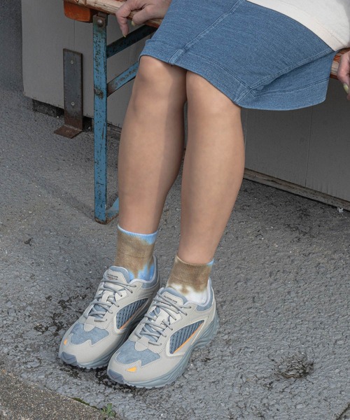 MoonStar（ムーンスター）の「MOONSTAR 810s STUDEN WARM スチューデン ウォーム スニーカー ハイテクダッドスニーカー 厚底 23～28cm（スニーカー・レディース・グレー/ライトグレー・23/24/25/26/27/28）」の7枚目の写真