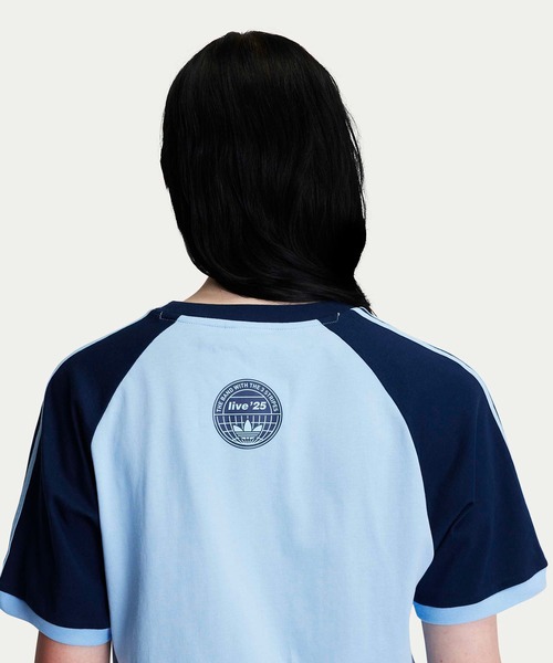 Adidas × Oasis 25 Tour Tシャツ　Mサイズ青 Adidas Original x OASIS Live '25 Adidas Football Shirt Sky