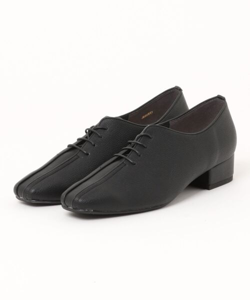 ABC-MART(エービーシーマート)の「JOLI ENCORE ジョリーアンコール LACE UP PPS 3 レースアップパンプス 3 JE80257 BLACK(パンプス・レディース・ブラック・23.0cm/23.5cm/24.0cm/24.5cm/25.0cm)」の1枚目の写真