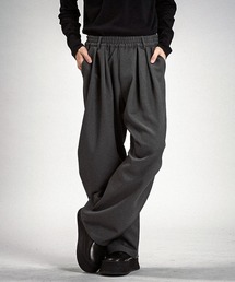 【NO ID.】Two-Tuck Easy Parachute Trousers / ツータック イージー パラシュート トラウザーズ