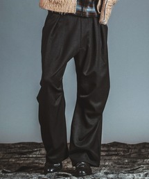 【NO ID.】Two-Tuck Easy Parachute Trousers / ツータック イージー パラシュート トラウザーズ