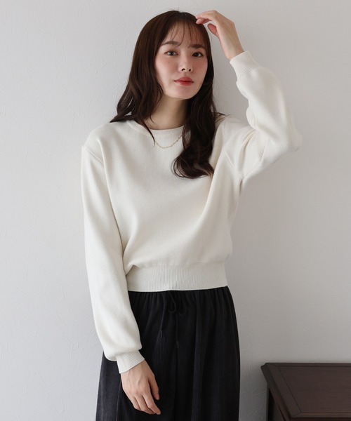 セール】もちもちダンボールニット（ニット/セーター）｜BLUEEAST