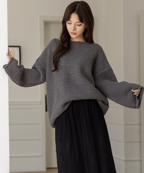 ★新品、2025年秋物★TODAYFUL グレージップニット　Fサイズ ☆新品、2025年秋物☆TODAYFUL グレージップニット Fサイズ