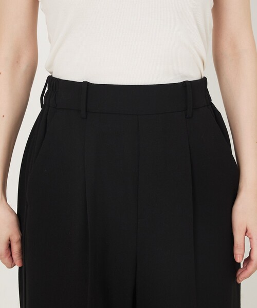 abahouse mavie（アバハウスマヴィ）の「【セットアップ対応】TRストレッチタックセミワイドパンツ（その他パンツ・レディース・ブラック/ベージュ・36/38/40）」の18枚目の写真