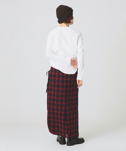 Ray BEAMS（レイビームス）の「【別注】GOOD ROCK SPEED / NEW YORK CITY ロングスリーブ Tシャツ（Tシャツ/カットソー・レディース・ホワイト/ブラック/ホワイト系その他2・ONE SIZE）」の6枚目の写真