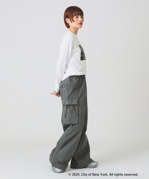 Ray BEAMS（レイビームス）の「【別注】GOOD ROCK SPEED / NEW YORK CITY ロングスリーブ Tシャツ（Tシャツ/カットソー・レディース・ホワイト/ブラック/ホワイト系その他2・ONE SIZE）」の9枚目の写真