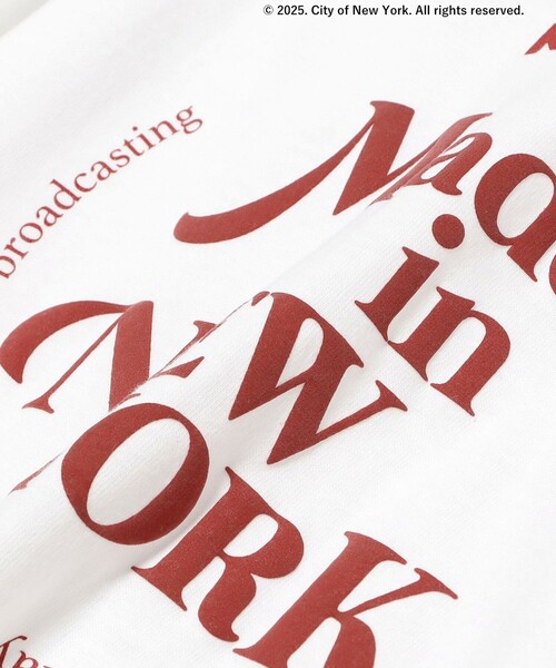 Ray BEAMS（レイビームス）の「【別注】GOOD ROCK SPEED / NEW YORK CITY ロングスリーブ Tシャツ（Tシャツ/カットソー・レディース・ホワイト/ブラック/ホワイト系その他2・ONE SIZE）」の14枚目の写真