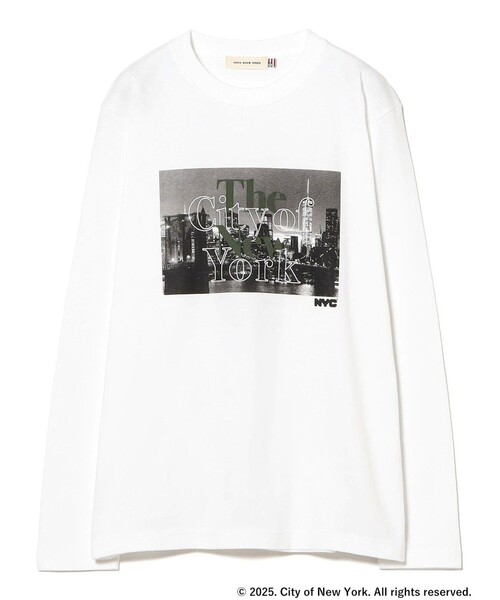 Ray BEAMS（レイビームス）の「【別注】GOOD ROCK SPEED / NEW YORK CITY ロングスリーブ Tシャツ（Tシャツ/カットソー・レディース・ホワイト/ブラック/ホワイト系その他2・ONE SIZE）」の15枚目の写真