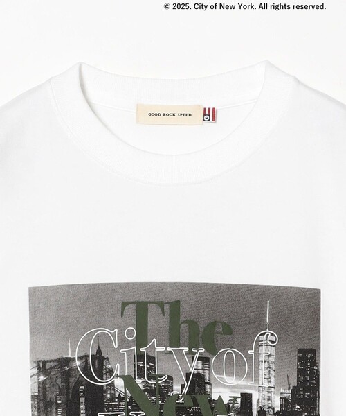 Ray BEAMS（レイビームス）の「【別注】GOOD ROCK SPEED / NEW YORK CITY ロングスリーブ Tシャツ（Tシャツ/カットソー・レディース・ホワイト/ブラック/ホワイト系その他2・ONE SIZE）」の16枚目の写真
