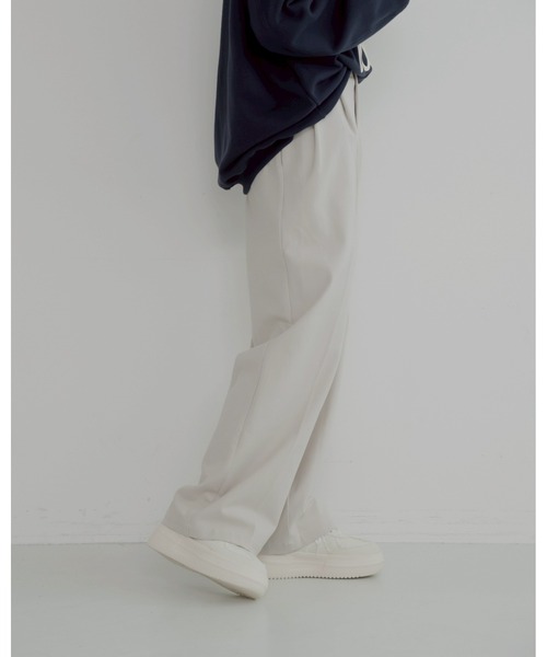 JUMELLE（ジュメロ）の「warm loose slacks【低身長】（スラックス・レディース・アイボリー・MEDIUM/SMALL）」の8枚目の写真
