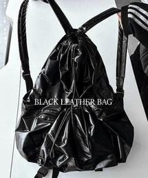 COSYHARU（コシハル）の「グロッシーレザーバックパック（バックパック/リュック・メンズ）」