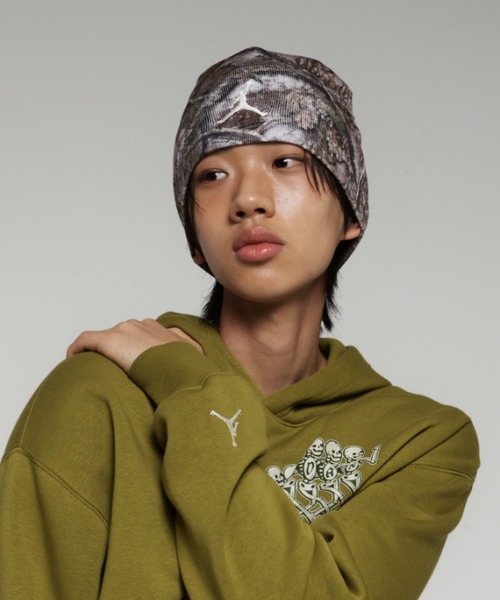JORDAN BRAND(ジョーダンブランド)の「ジョーダン ブルックリン ピーク メンズ リアルツリー ビーニー / Jordan Brooklyn Peak Men's Realtree Beanie IM6602-100 White(ニットキャップ/ビーニー・メンズ・ホワイト・ONE SIZE)」の7枚目の写真