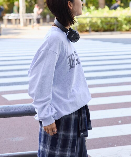 Franklin Climbing（フランクリンクライミング）の「■【Franklin Climbing】vintageプリントスウェット（スウェット・レディース・ブラック/ライトグレー・MEDIUM/LARGE）」の13枚目の写真