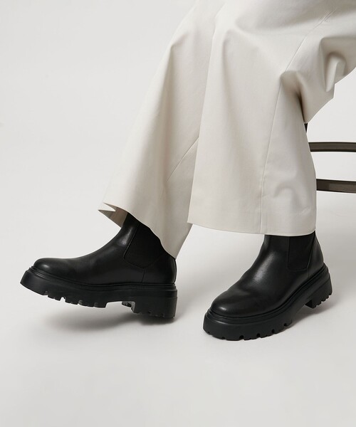 MARW UNITED ARROWS＋ODETTE E ODILE＞サイドゴア ブーツ 晴雨兼用