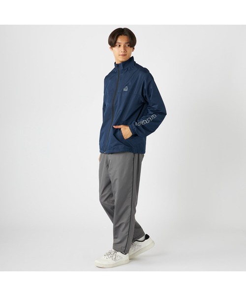 Kappa(カッパ)の「Kappa カッパ ブランド ワンポイント ロゴ 裏メッシュ トラックジャケット ウィンドブレーカー(ブルゾン・メンズ・ブラック/ネイビー・L/M/LL)」の20枚目の写真