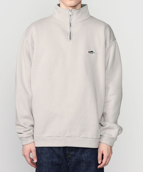 Bshop(ビショップ)の「STAY HUNGRY | ハーフジップ スウェット MEN(スウェット・メンズ・グレー・M/L)」の8枚目の写真