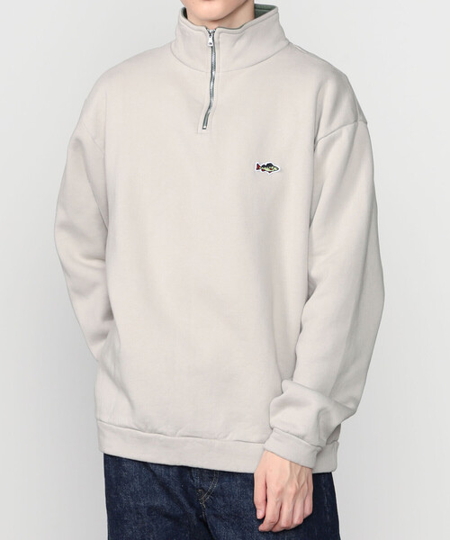 Bshop(ビショップ)の「STAY HUNGRY | ハーフジップ スウェット MEN(スウェット・メンズ・グレー・M/L)」の1枚目の写真