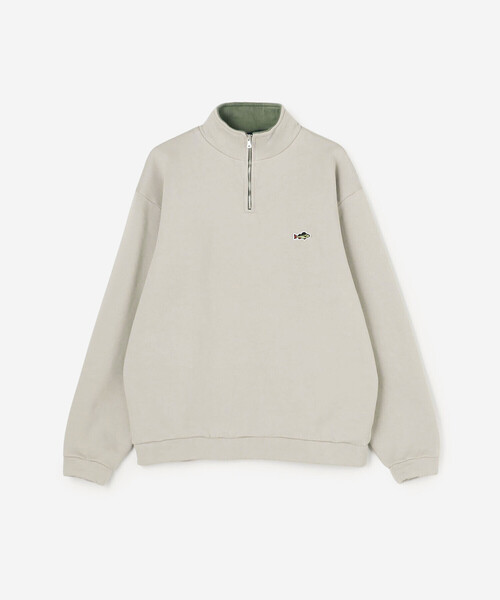 Bshop（ビショップ）の「STAY HUNGRY | ハーフジップ スウェット MEN（スウェット・メンズ・グレー・M/L）」の12枚目の写真