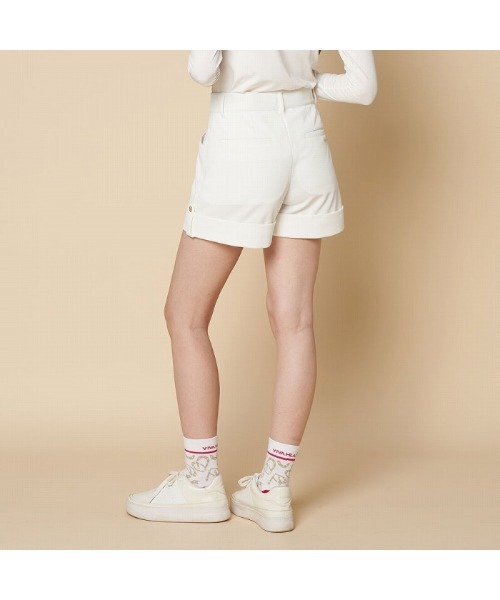 VIVA HEART(ビバハート)の「【VIVA HEART/GOLF】ロールアップショートパンツ(その他パンツ・レディース・ネイビー/オフホワイト/ライトブラウン・L/S/M/XL)」の6枚目の写真