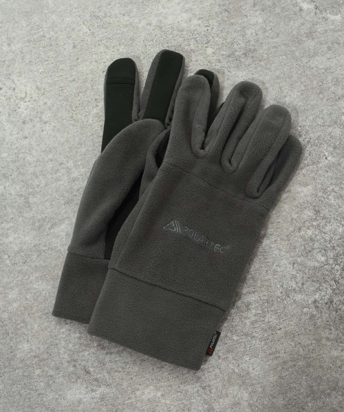 BAYFLOW（ベイフロー）の「【POLARTEC（ポーラテック）】フリースグローブ/ベーシック（その他小物・メンズ・ブラック/カーキ/チャコール・FREE）」の2枚目の写真