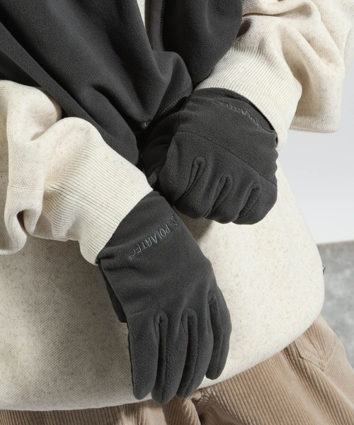 BAYFLOW（ベイフロー）の「【POLARTEC（ポーラテック）】フリースグローブ/ベーシック（その他小物・メンズ・ブラック/カーキ/チャコール・FREE）」の6枚目の写真