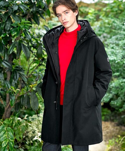 DRESSTERIOR（ドレステリア）の「【3WAY/撥水素材/インナー付】3WAYダウンコート（ダウンジャケット/コート・メンズ・ブラック/オリーブ・90/91/92）」の15枚目の写真