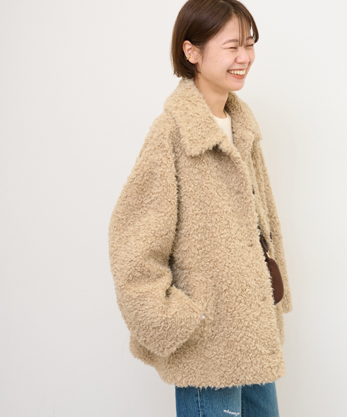 カーリーボアブルゾン（ブルゾン）｜JOURNAL STANDARD relume