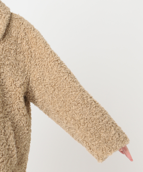 JOURNAL STANDARD relume（ジャーナルスタンダード　レリューム）の「カーリーボアブルゾン（ブルゾン・レディース・ベージュ・FREE）」の14枚目の写真