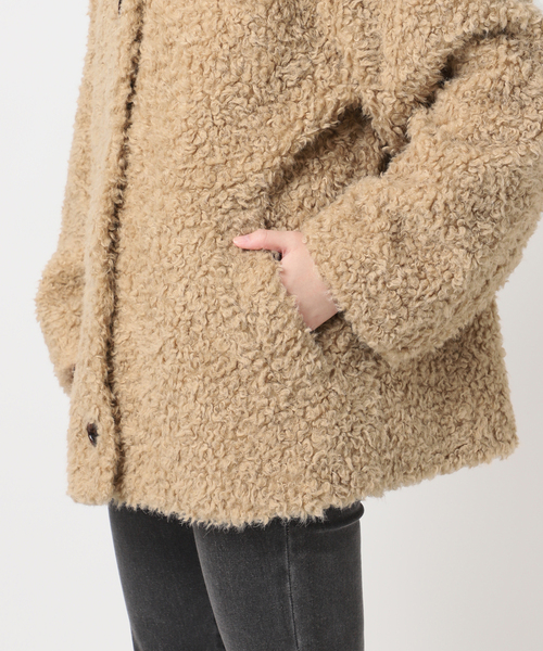 カーリーボアブルゾン（ブルゾン）｜JOURNAL STANDARD relume