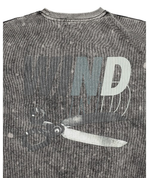 WIND AND SEA(ウィンダンシー)の「DENHAM x WDS (WIND) Sulfer Tee(Tシャツ/カットソー・メンズ・グレー・L)」の4枚目の写真