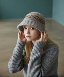 Burner | 【CHI SELECT】フェアアイル柄　ニットハット　chi-bosi-29-19(ハット)