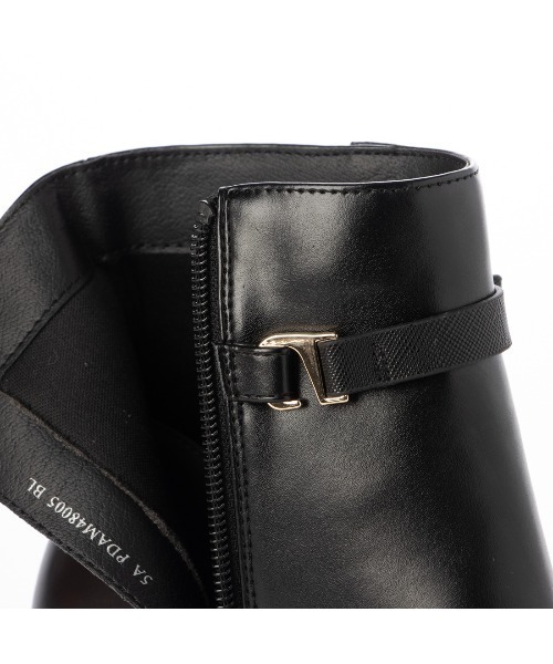 Pitti（ピッティ）の「ノットリボン2WAYショートブーツ（ブーツ・レディース・ダークブラウン/ブラック系その他6/ブラック・S/L/M）」の14枚目の写真