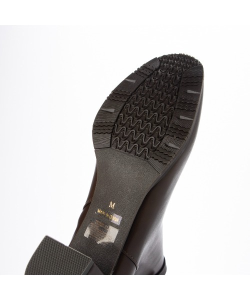 Pitti（ピッティ）の「ノットリボン2WAYショートブーツ（ブーツ・レディース・ダークブラウン/ブラック系その他6/ブラック・S/L/M）」の9枚目の写真