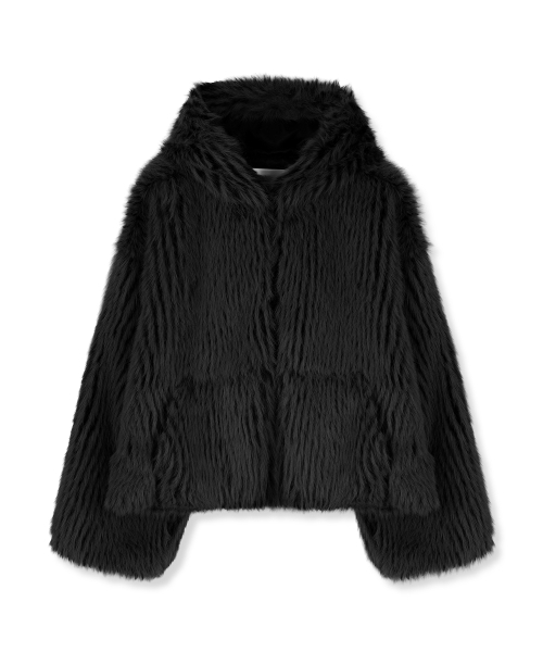 AVANDRESS(アバンドレス )の「Champagne Fur Jacket PINK(ムートンコート・レディース・PINK・FREE)」の8枚目の写真
