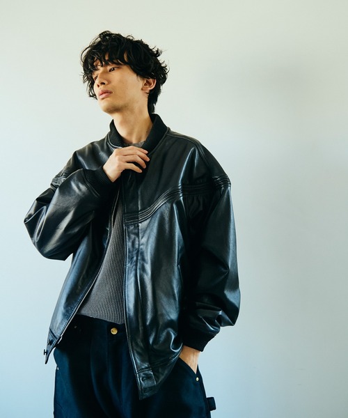 TOWNCRAFT / タウンクラフト LEATHER DERBY JACKET レザー ダービー