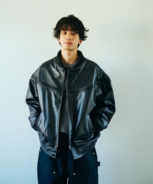 TOWNCRAFT / タウンクラフト LEATHER DERBY JACKET レザー ダービー