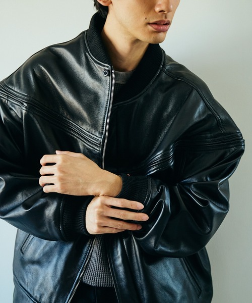 TOWNCRAFT / タウンクラフト LEATHER DERBY JACKET レザー ダービー