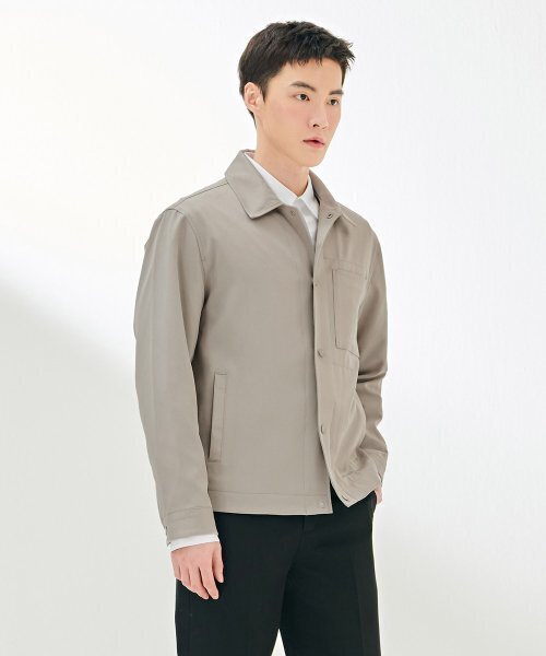 CHASECULT(チェイスカルト)の「男性モダントラッカージャケット-DARK4112B0X(デニムジャケット・メンズ・Beige・100/105/95)」の5枚目の写真