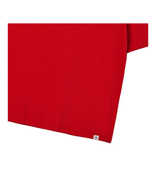 THE GREEN LAB（ザグリーンラボ）の「サッカーフットボール配色半袖Tシャツ[レッド]（Tシャツ/カットソー・レディース・その他・SMALL/LARGE/MEDIUM）」の7枚目の写真