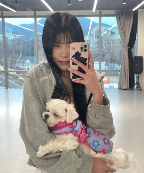 WOOALONG（ウアロン）の「Signature relax wide pants - BLACK（スウェットパンツ・レディース・ブラック・LARGE/MEDIUM/SMALL）」の9枚目の写真