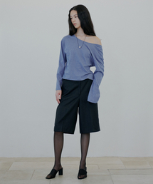 NUAKLE（ヌアクル）の「Our Bermuda Pants_Charcoal（その他パンツ）」