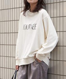 裏毛ロゴフォトスウェット