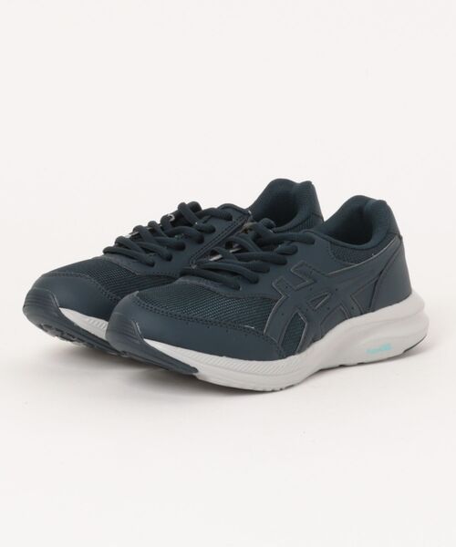 ASICS WALKING(アシックスウォーキング)の「ASICS アシックス GEL-FUNWALKER W054【幅広3E/軽量】レディーススニーカー ウォーキングシューズ(ゲルファンウォーカー)(スニーカー・レディース・ネイビー/ブラック・22.5cm/23.0cm/23.5cm/24.0cm/24.5cm)」の2枚目の写真