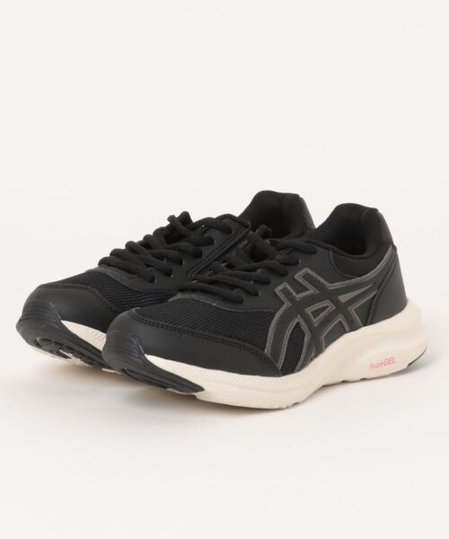 ASICS WALKING(アシックスウォーキング)の「ASICS アシックス GEL-FUNWALKER W054【幅広3E/軽量】レディーススニーカー ウォーキングシューズ(ゲルファンウォーカー)(スニーカー・レディース・ネイビー/ブラック・22.5cm/23.0cm/23.5cm/24.0cm/24.5cm)」の1枚目の写真