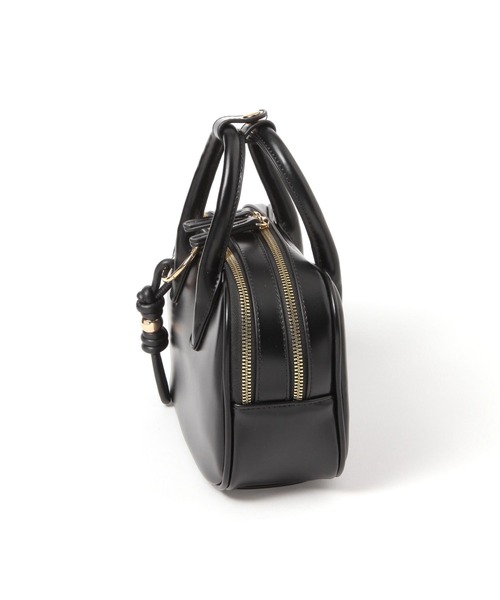 studio CLIP（スタディオクリップ）の「チャーム付き2ROOMボストンバッグ（トートバッグ・レディース・ブラック/ブラウン/グリーン/アイボリー・FREE）」の16枚目の写真